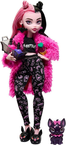 Muñeca mattel monster high fiesta de pijamas y mascotas