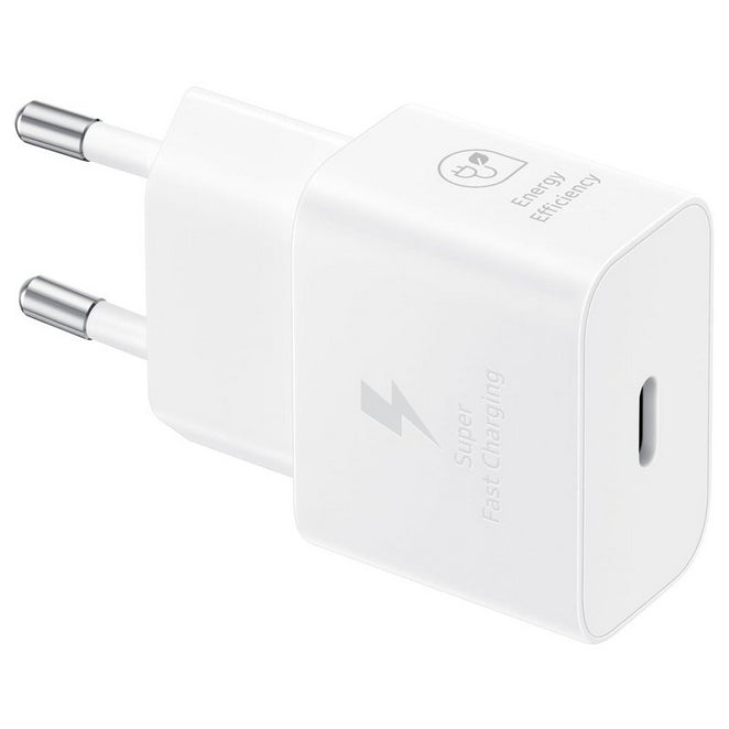 Cargador samsung ep - t2510nwegeu usb tipo c blanco 25w - cable no incluido