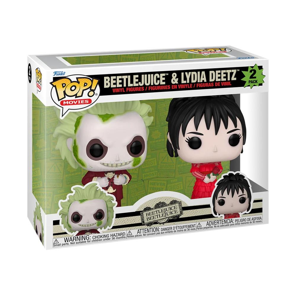 Funko pop cine beetlejuice beetlejuice beetleuice y lydia deetz 83087