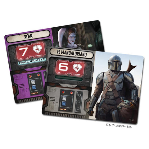 Juego de mesa star wars the mandalorian: adventures