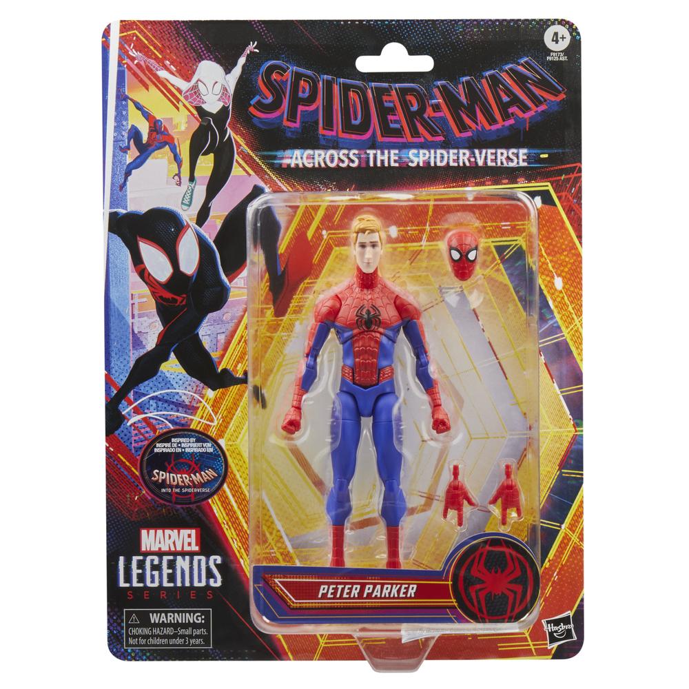 Figura hasbro marvel legends series spider - man across the spider - verse peter parker