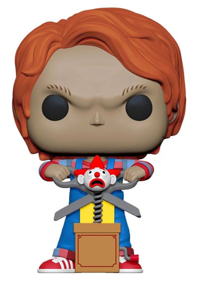 Funko pop chucky el muñeco diabólico con buddy y tijeras gigantes