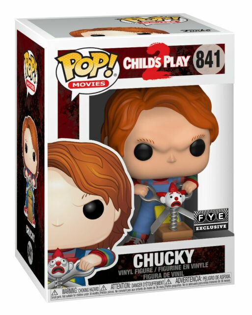 Funko pop chucky el muñeco diabólico con buddy y tijeras gigantes