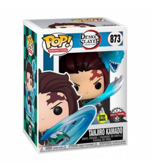 Funko pop demon slayer kimetsu no yaiba tanjiro con dragón