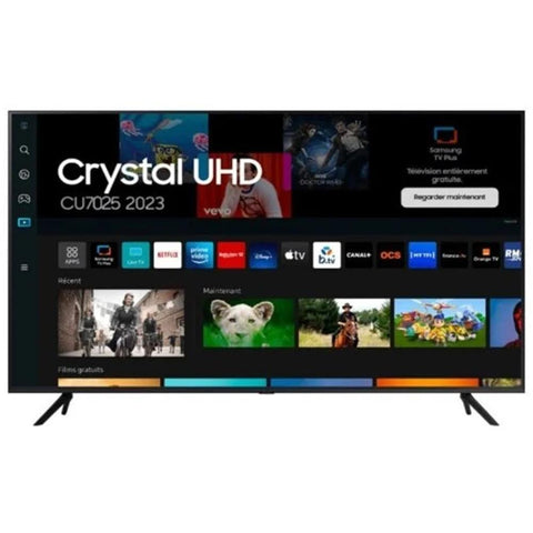 Tv samsung 43pulgadas led crystal 4k uhd -  tu43cu7025 -  smart tv