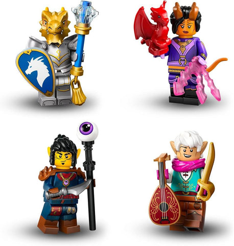 Mini figuras lego dungeons & dragons