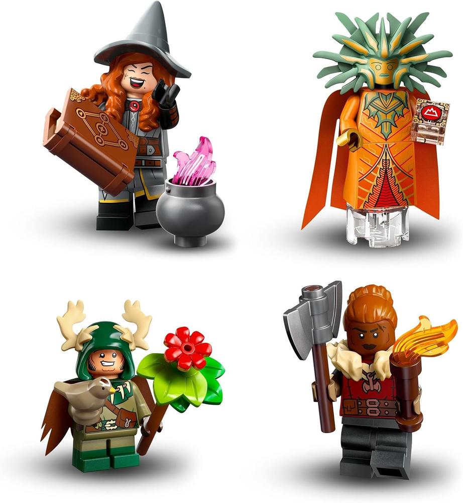 Mini figuras lego dungeons & dragons