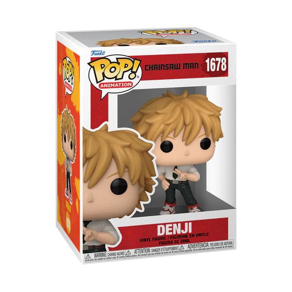 Funko pop animación chainsaw man denji