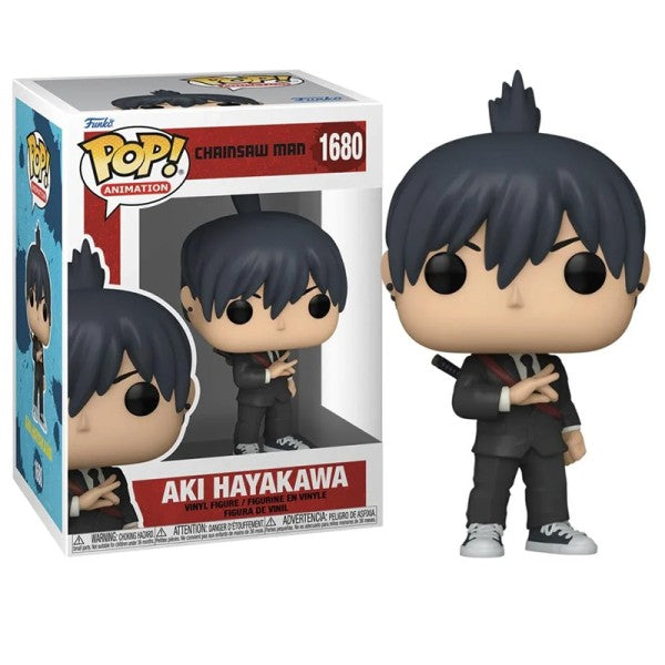 Funko pop animación chainsaw man aki