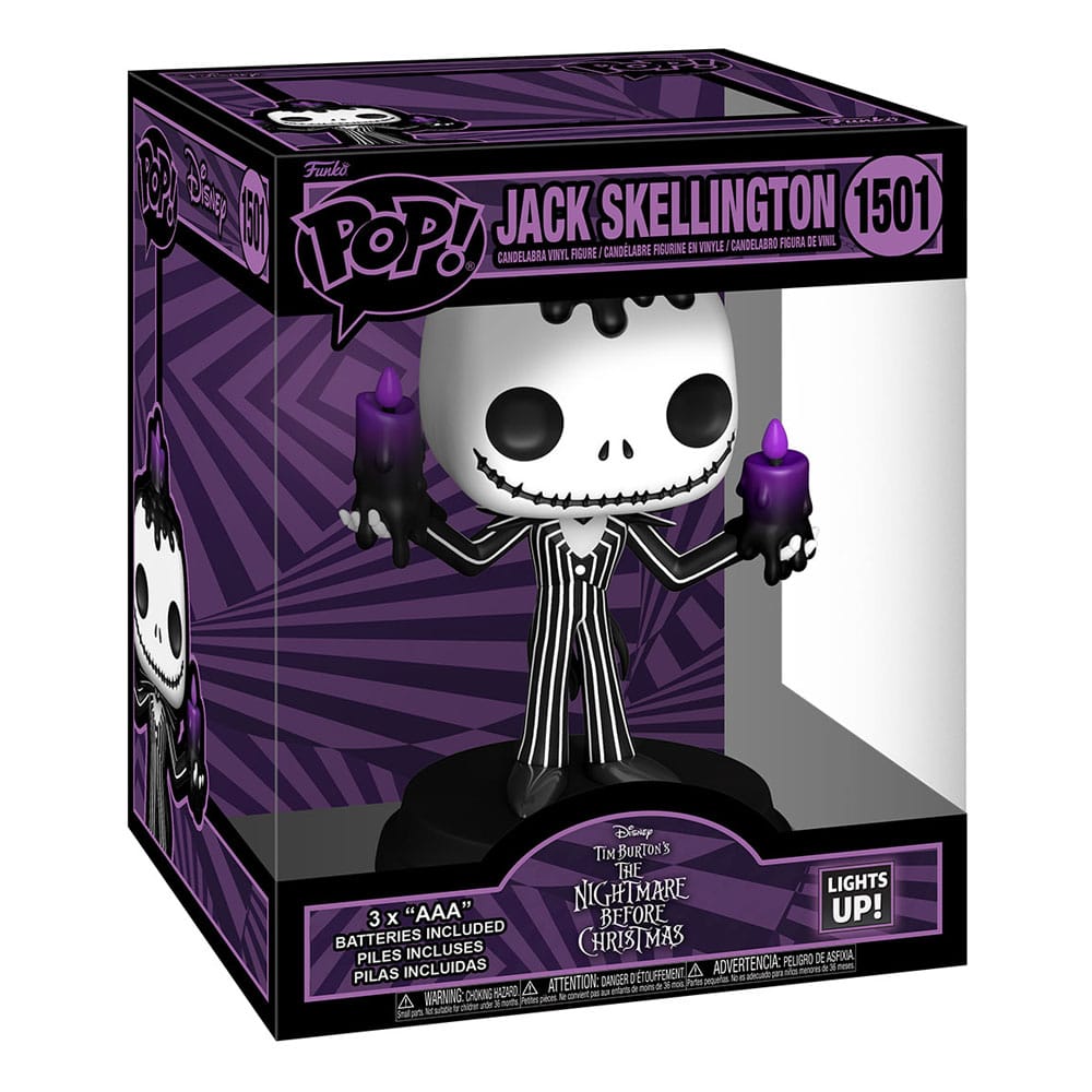 Funko pop pesadilla antes de navidad jack skellington (lights up!) (sfx)