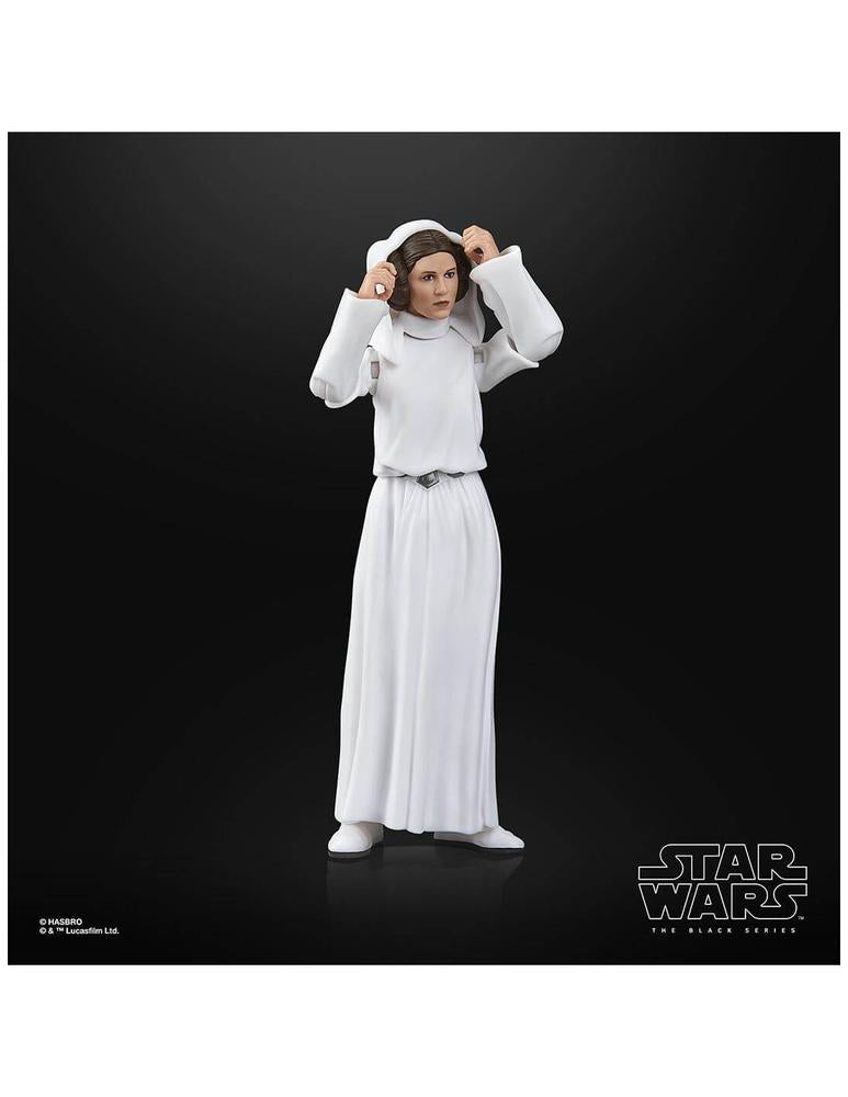 Figura hasbro star wars a new hope the black series princess leia organa