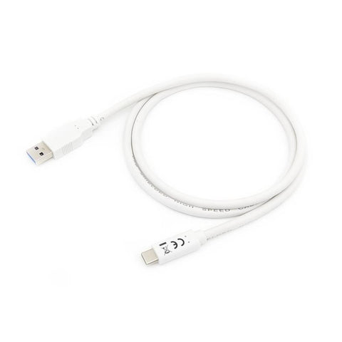 Cable usb tipo c a usb 3.2 equip macho - macho 1m blanco