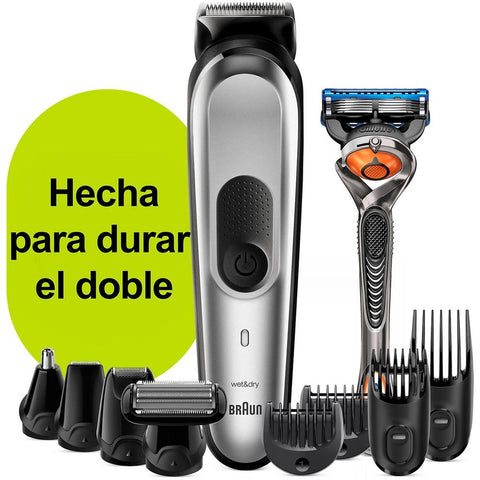 Barbero cortapelos braun mgk7220 + gillete fusion