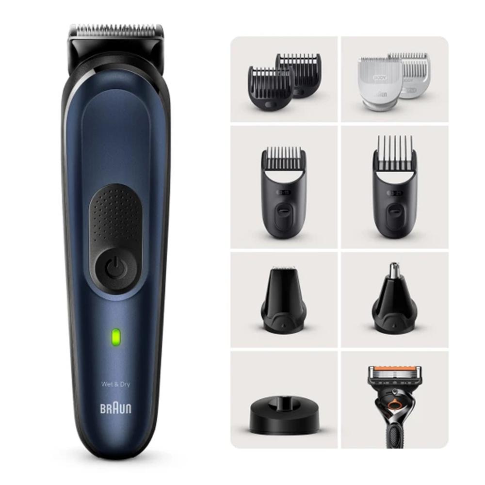 Barbero cortapelos braun mgk7421 + gillete fusion