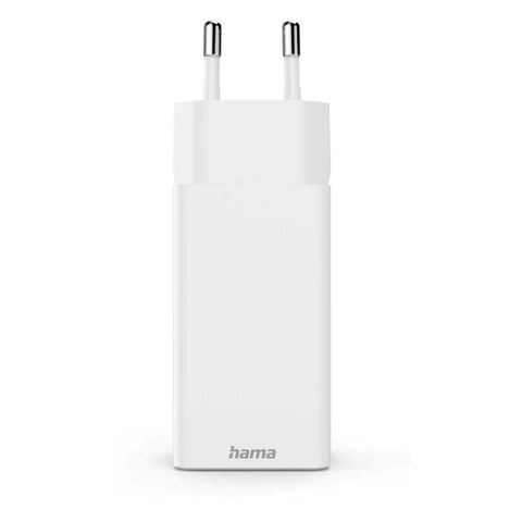 Cargador pared hama gan 65w 2 x usb tipo c 1 x usb tipo a blanco