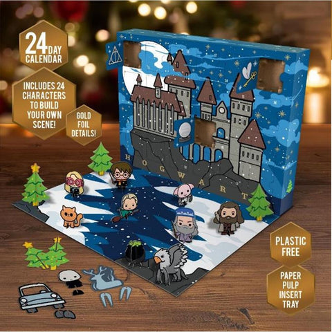 Calendario de adviuento paladone harry potter puzzle 3d