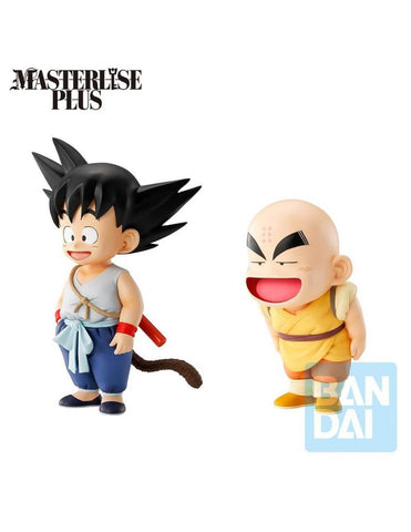 Figura ichibansho dragon ball training section goku & krillin