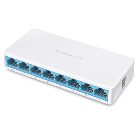 Switch mercusys ms108 8 puertos -  10 - 100mbps -  rj45