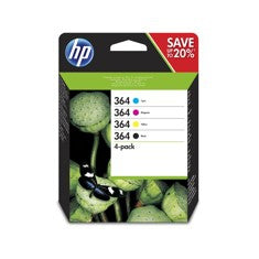 Multipack hp n9j73ae nº364 n - c - m - a 55xx b111 6520 65xx b211 7510 c311