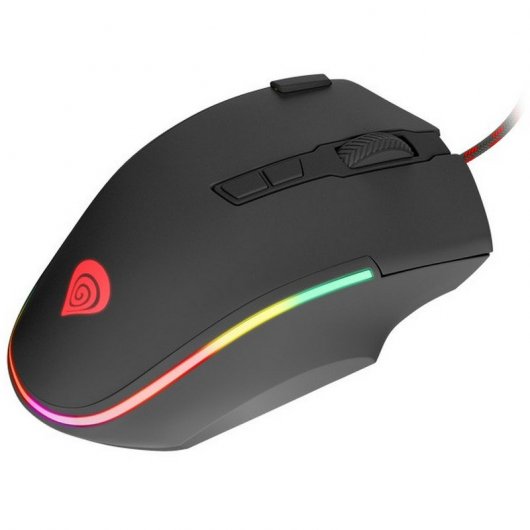 Mouse raton genesis krypton 700 optico 7200 dpi rgb usb