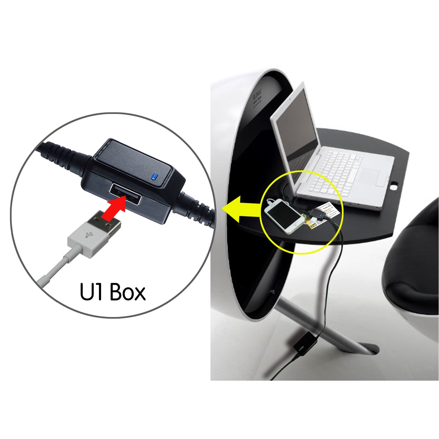 Adaptador cargador de corriente universal automatico  phoenix 40w  (incluye 5 conectores)  para portatiles y netbooks con puerto usb