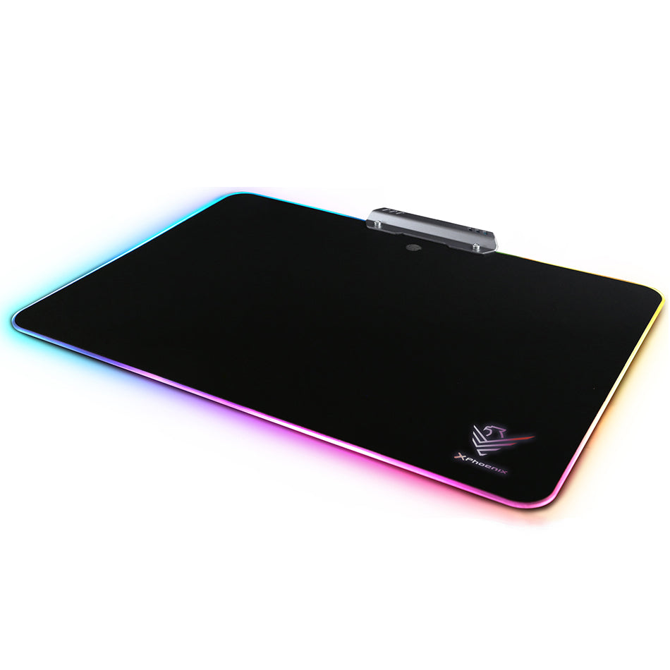 Alfombrilla gaming factor - xpad rgb negra