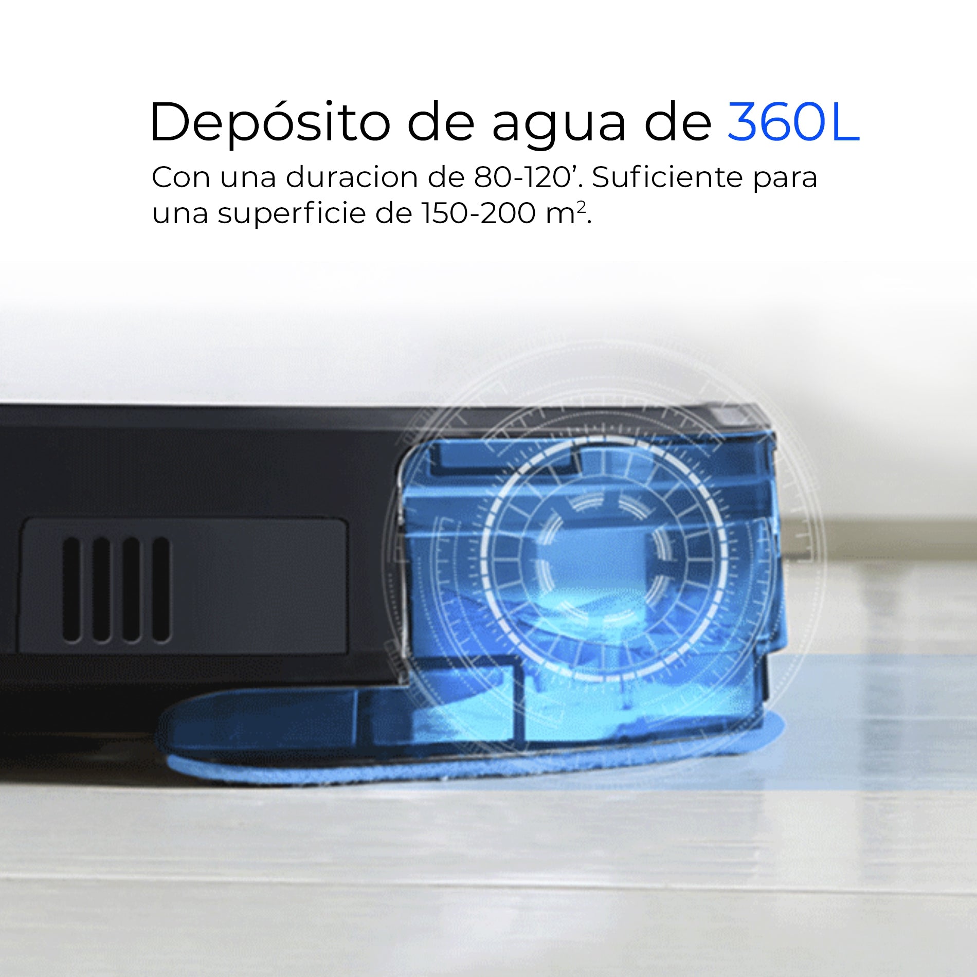 Robot aspirador laserbot360 con mapeo y navegación inteligente