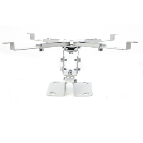 Soporte de proyector de techo y pared rota 360º inclinacion 10º blanco