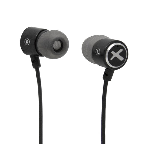 Auriculares phoenix de botón con microfono manos libres colgar y descolgar en cable conector jack 3.5 color negro