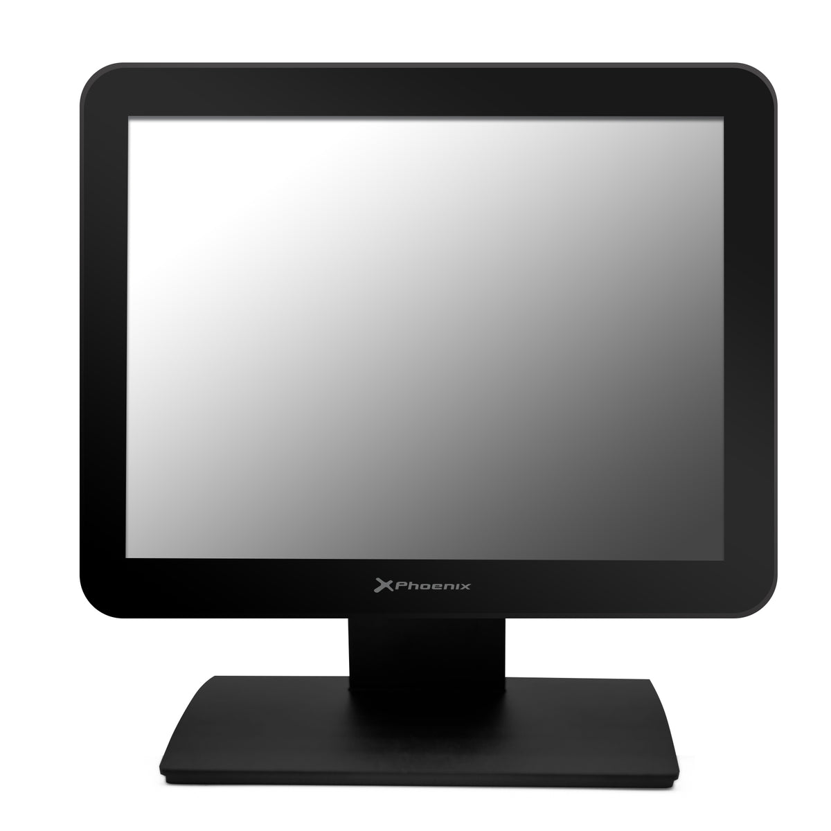 Monitor lcd  led táctil negro 15pulgadas