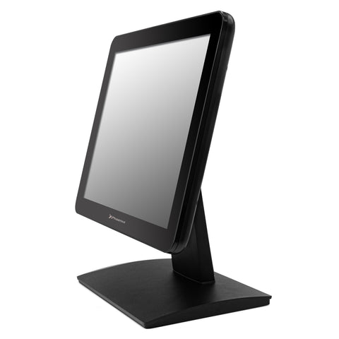 Monitor lcd  led táctil negro 15pulgadas