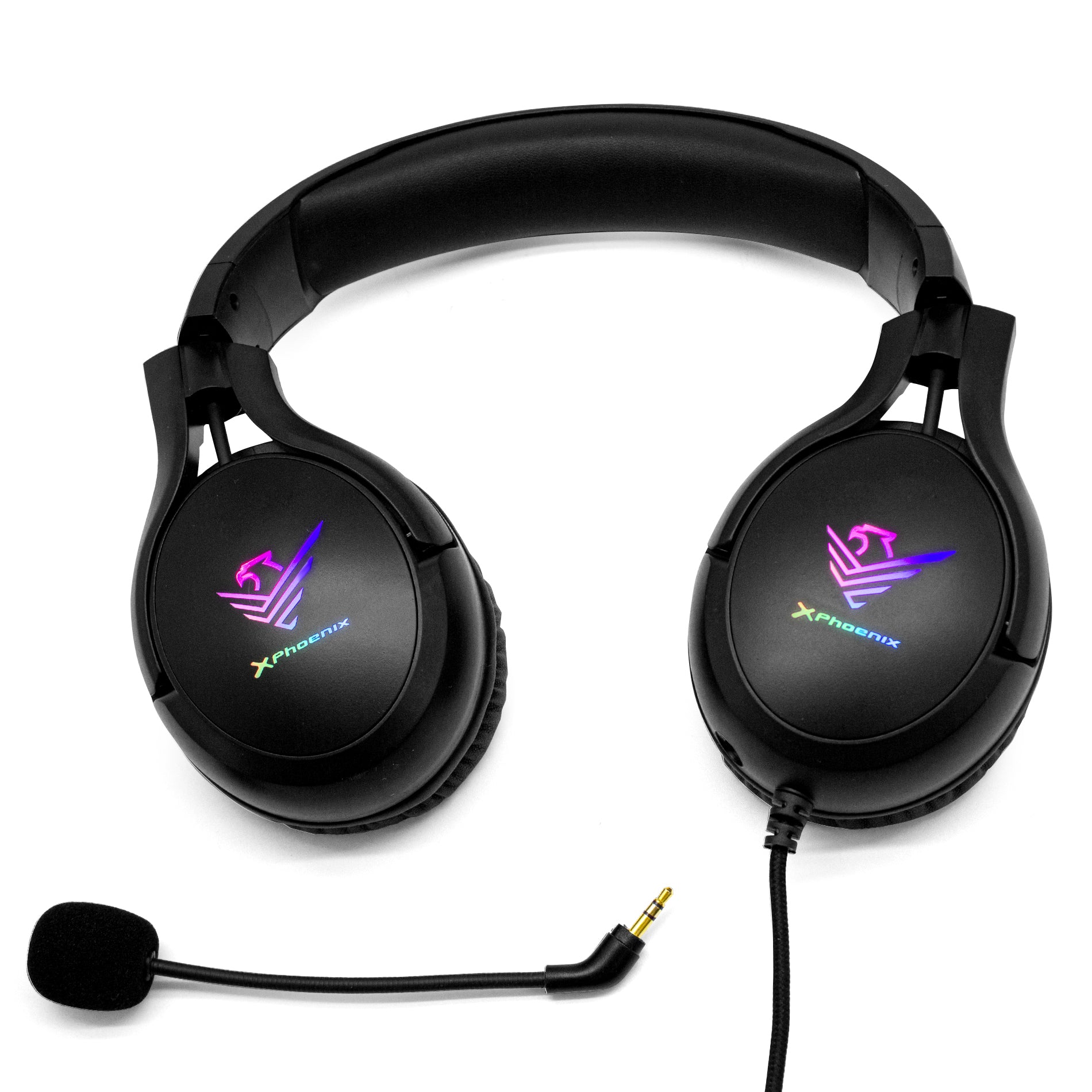 Auriculares gaming xspectrum rgb con cable