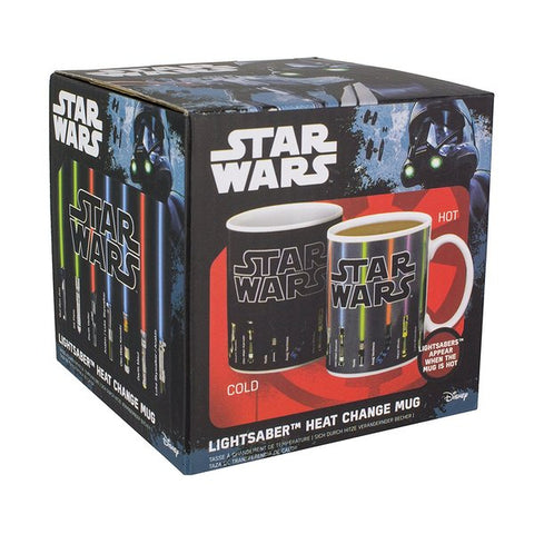 Taza térmica star wars espadas láser