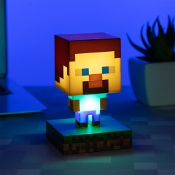 Lampara paladone icon minecraft steve