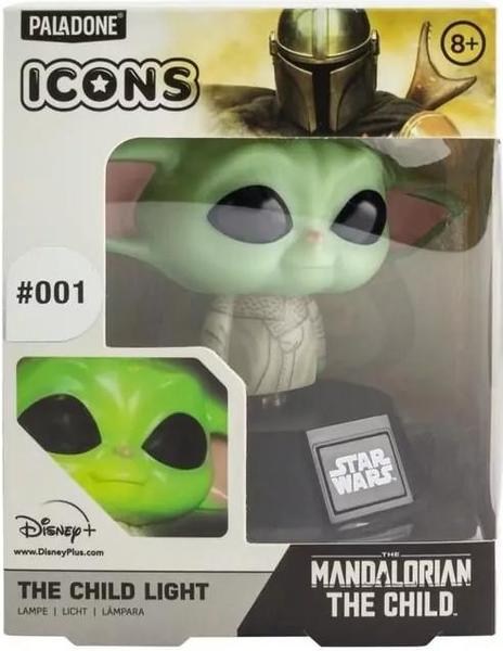 Lampara paladone icon the mandalorian baby yoda