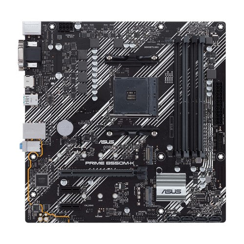 Placa base asus amd  prime b550m - k m - atx -  4x ddr4 -  4x sata 6gb - s -  6x usb 3.2 90mb14v0 - m0eay0