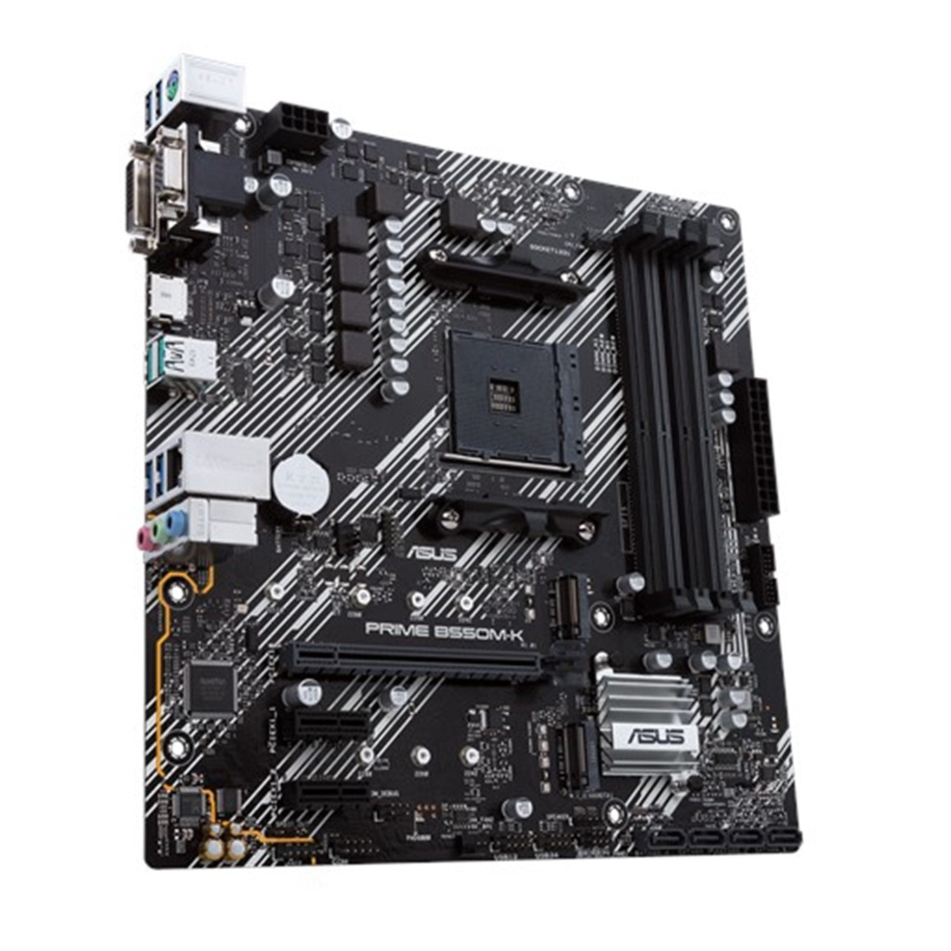 Placa base asus amd  prime b550m - k m - atx -  4x ddr4 -  4x sata 6gb - s -  6x usb 3.2 90mb14v0 - m0eay0