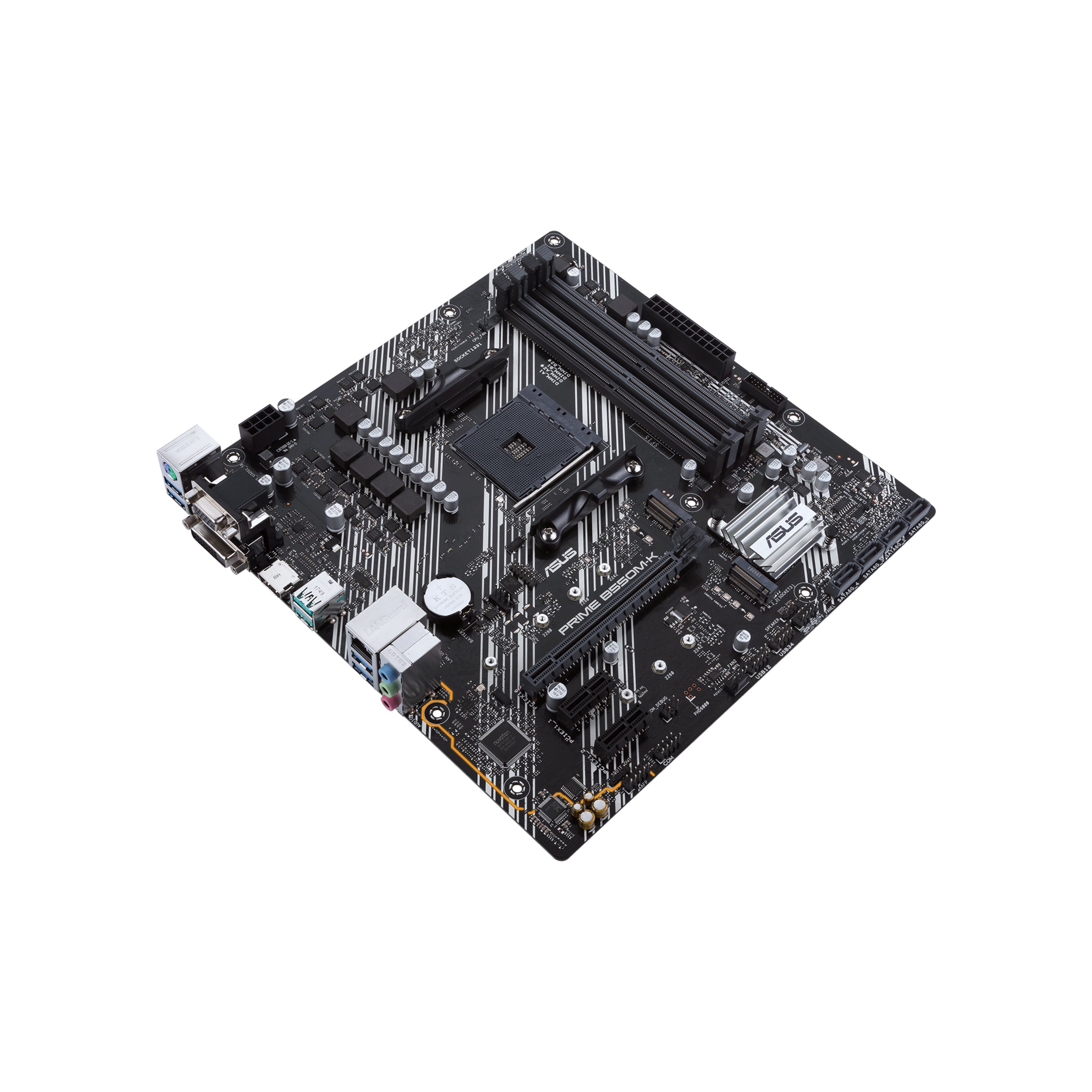 Placa base asus amd  prime b550m - k m - atx -  4x ddr4 -  4x sata 6gb - s -  6x usb 3.2 90mb14v0 - m0eay0