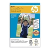 Papel hp fotografico satinado q8691a 250gr 10x15 25 hojas