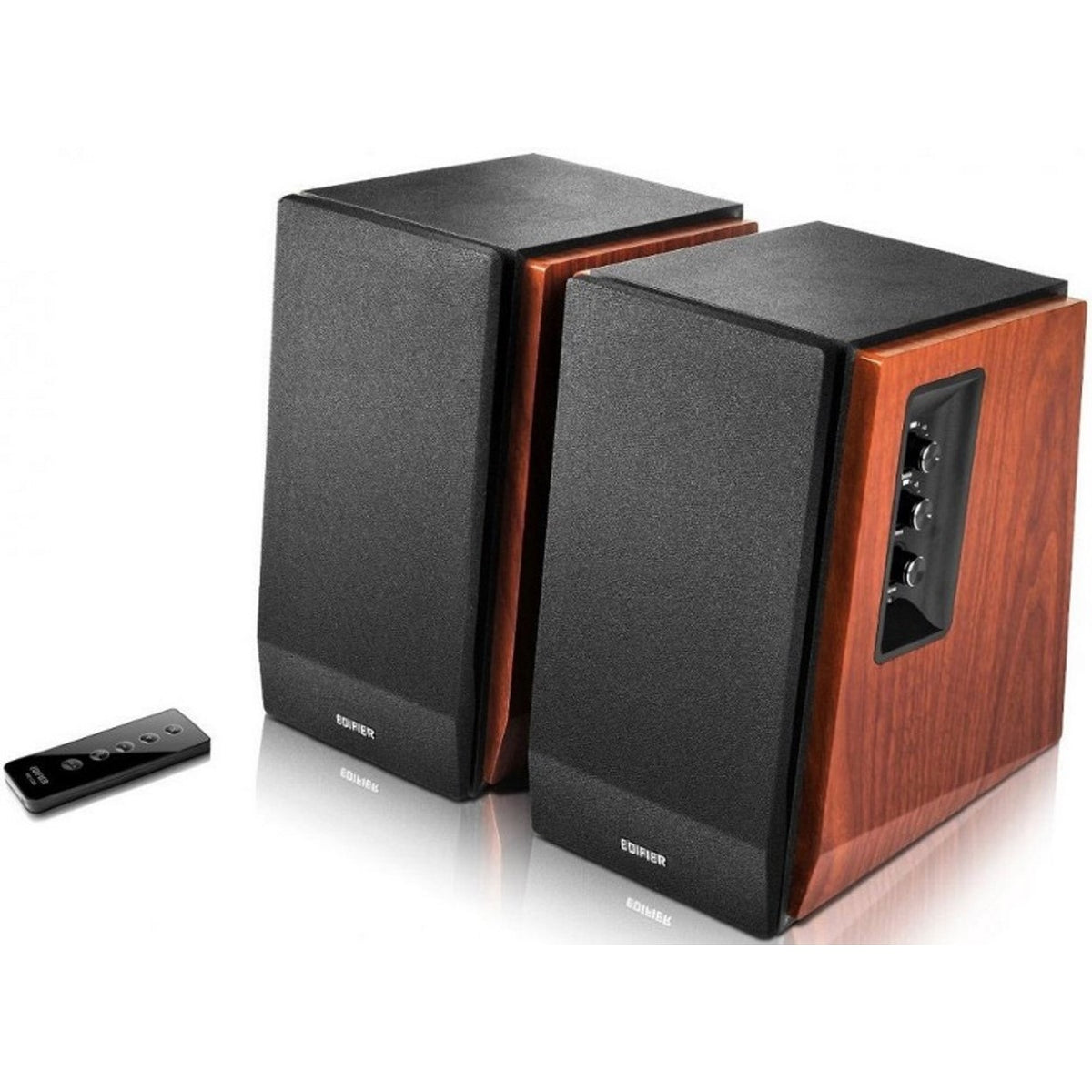 Altavoces edifier r1700bt bluetooth marron 18wx2 + 15w rms x2