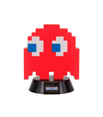 Lampara paladone icon pac - man blinky fanstasmita