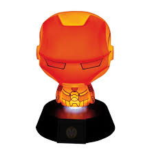 Lampara paladone icon marvel iron man