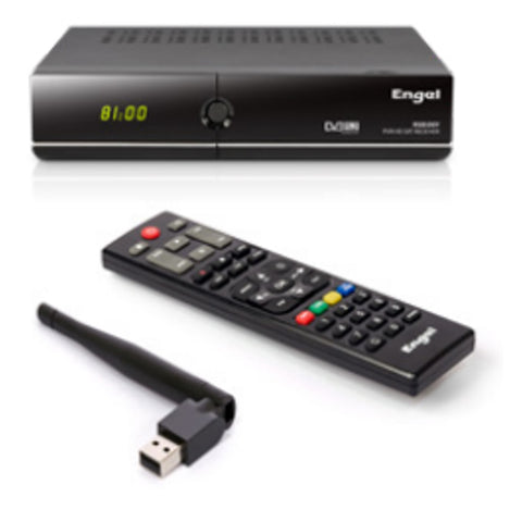 Receptor satelite de sobremesa engel rs8100y - full hd - pvr - lector conax - wifi - usb 2.0 - hdmi