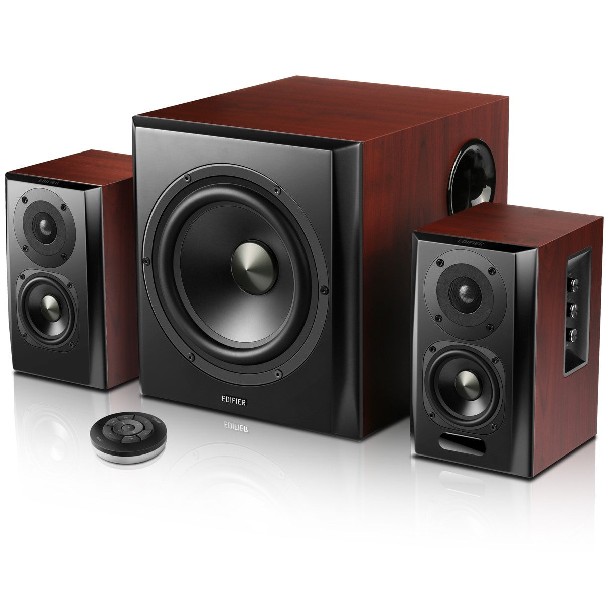 Altavoces edifier s350db marron oscuro 150w (80w + 70w)