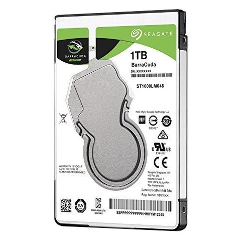 Disco duro interno hdd seagate barracuda st1000lm048 1tb 2.5pulgadas sata 7mm  5400rpm  buffer 128mb