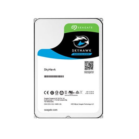 Disco duro interno hdd seagate skyhawk st8000vx004 8tb 3.5pulgadas 7200rpm -  256mb -  sata 6gb - s