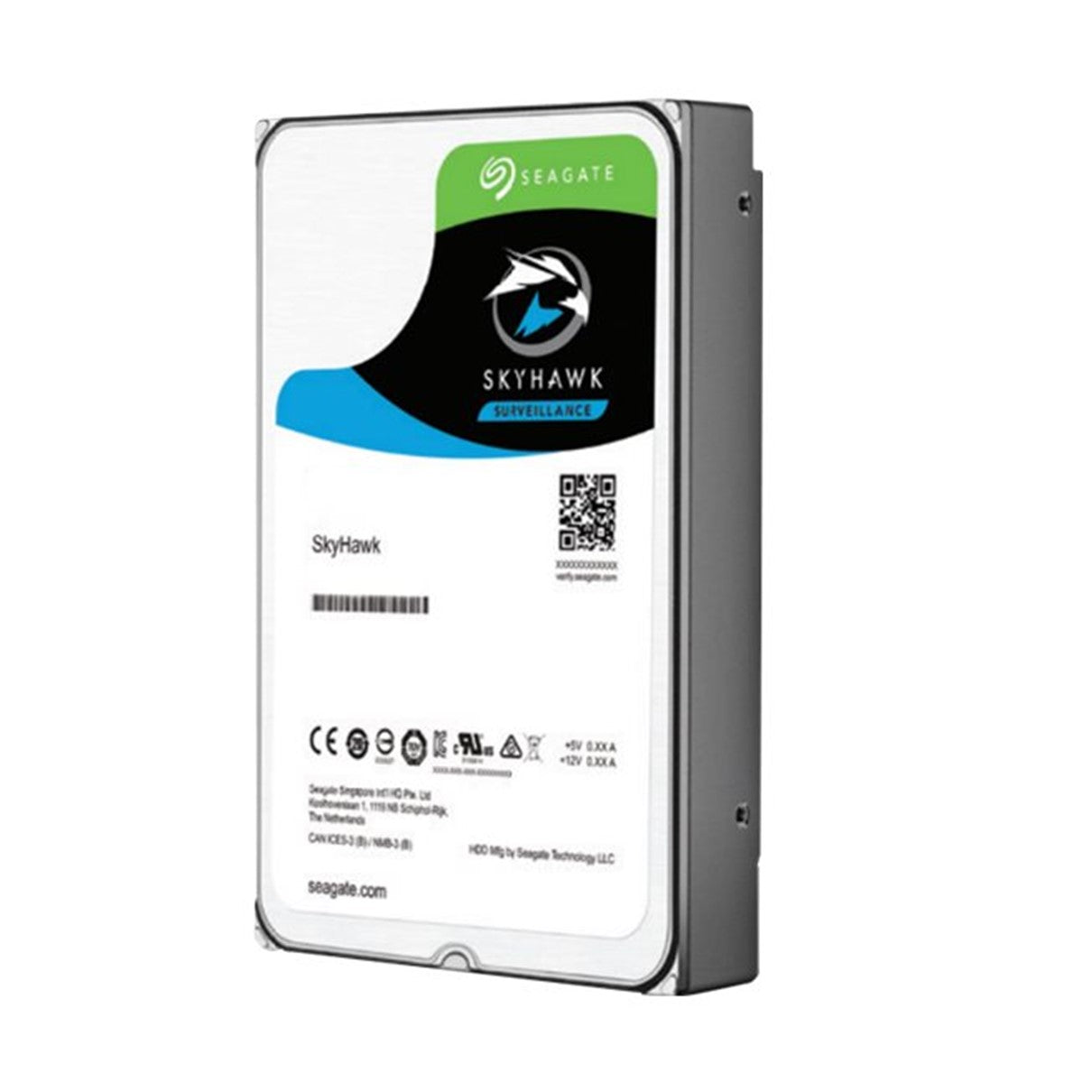 Disco duro interno hdd seagate skyhawk st8000vx004 8tb 3.5pulgadas 7200rpm -  256mb -  sata 6gb - s