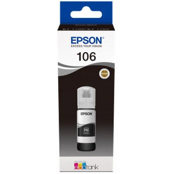 Cartucho tinta epson c13t00r140 106 ecotank foto negro ink et - 7700 - et - 7750