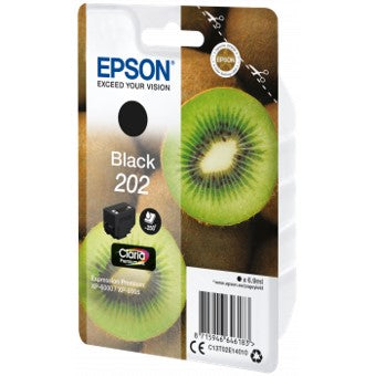 Cartucho tinta epson c13t02e14010 singlepack negro 202 claria premiun ink xp - 6000 - xp - 6005 - kiwi