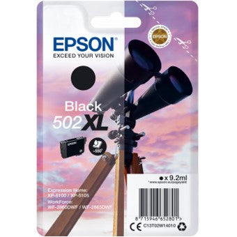 Cartucho tinta epson t02w140 502xl negro ink